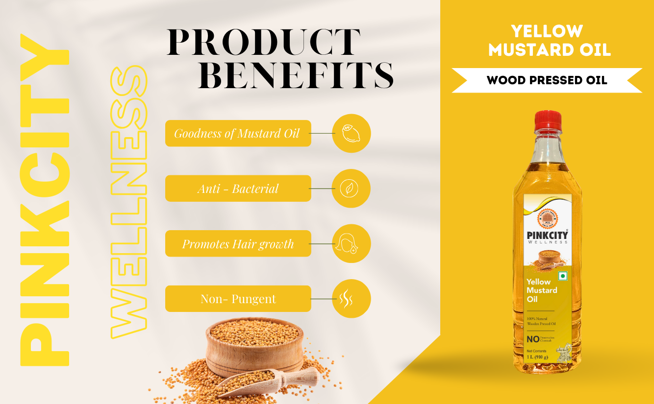 Pinkcity Yellow mustard benefits