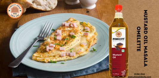 Wholesome Breakfast Ideas: Mustard Oil Masala Omelette