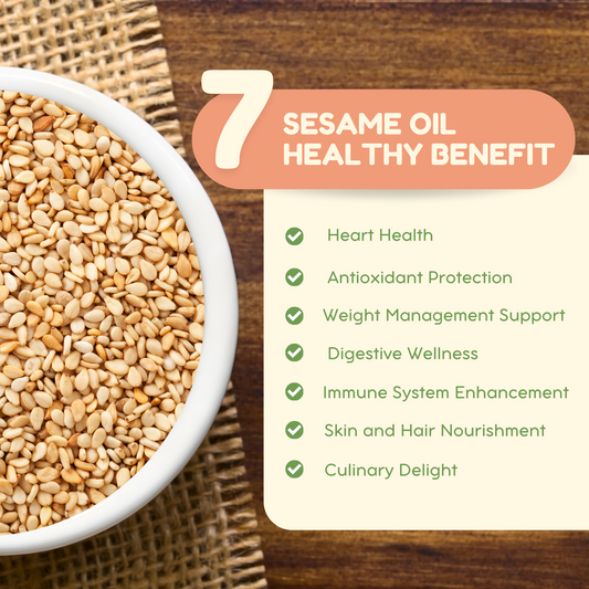 Unlocking the Power of Cold Pressed Sesame Oil: 7 Health Benefits You Need to Know