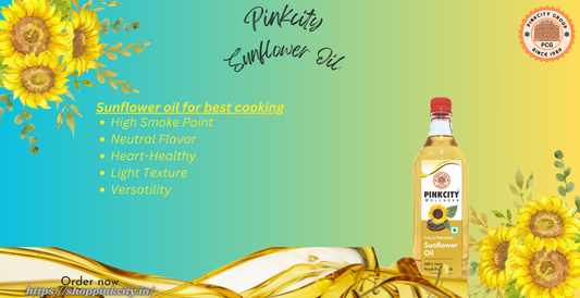 Sunflower Oil:- Sunflower oil for best cooking