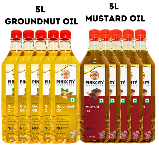 Groundnut and Mustard Oil Combo Pack