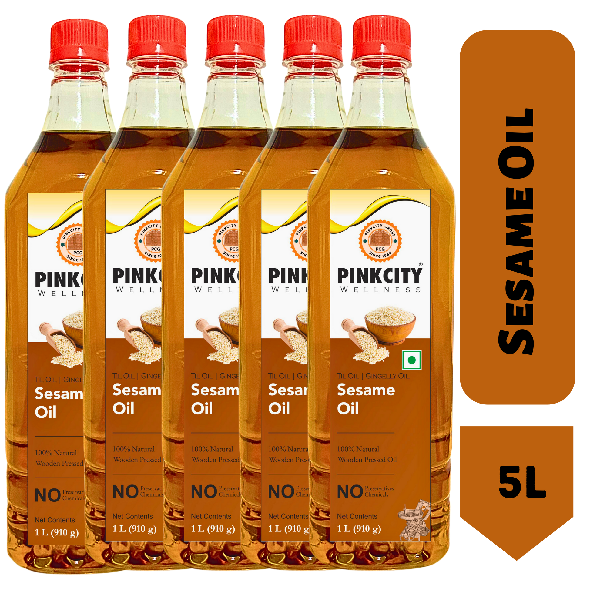 Pinkcity Sesame oil 1 liter